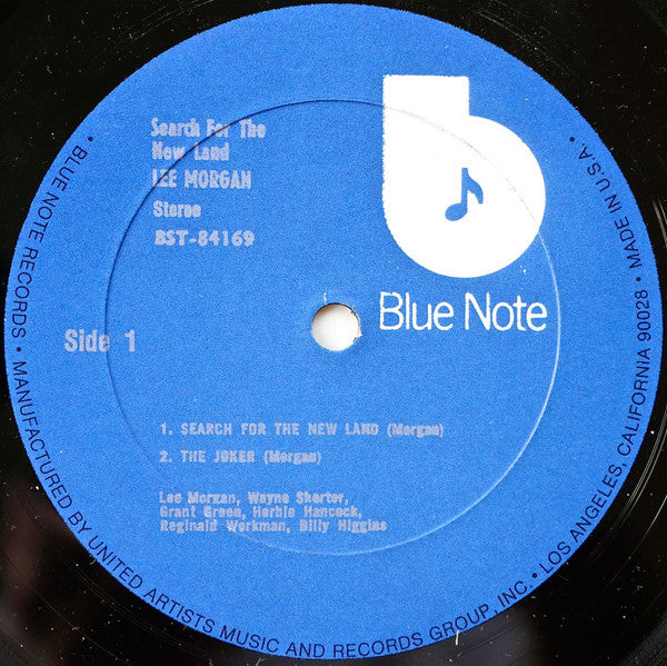 Lee Morgan : Search For The New Land (LP, Album, RE)