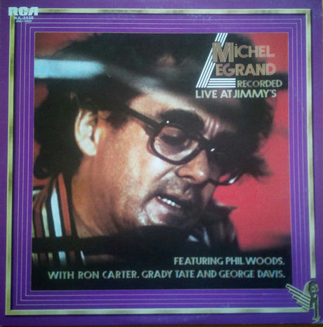 Michel Legrand Featuring Phil Woods With Ron Carter, Grady Tate, George Davis (2) : Recorded Live At Jimmy's (LP, Album, RE)