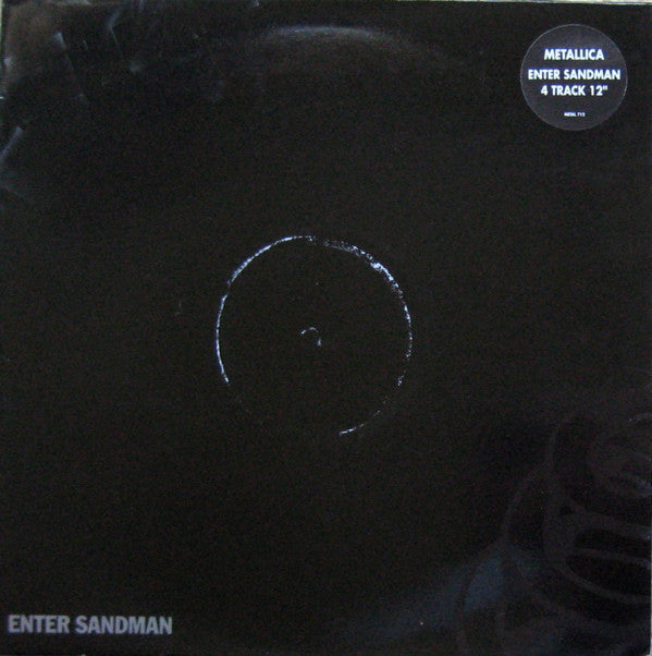 Metallica : Enter Sandman (12", Single)