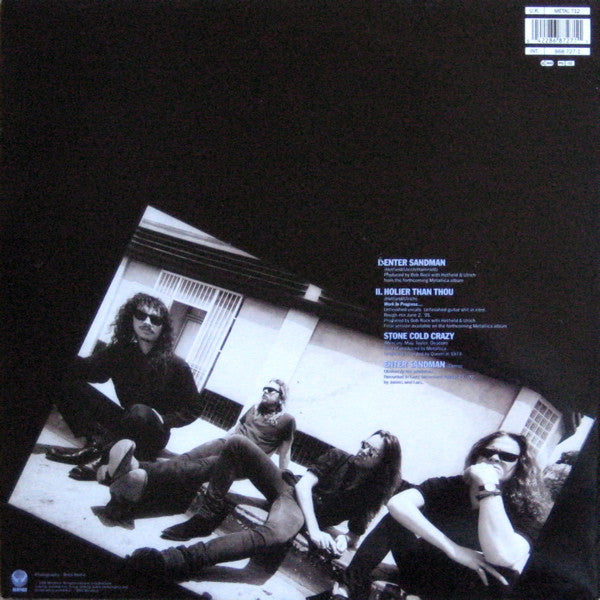 Metallica : Enter Sandman (12", Single)