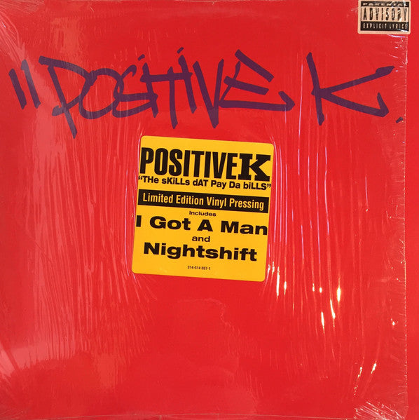 Positive K : The Skills Dat Pay Da Bills (LP, Album, Ltd)