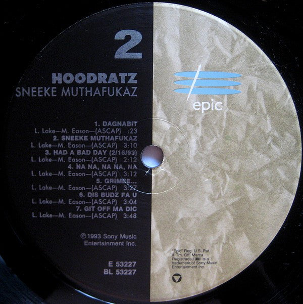 Hoodratz : Sneeke Muthafukaz (LP, Album)