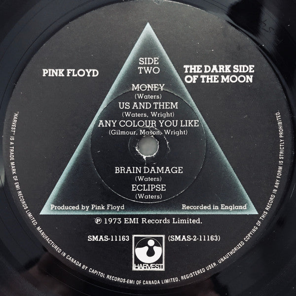 Pink Floyd : The Dark Side Of The Moon (LP, Album, RE, Gat)