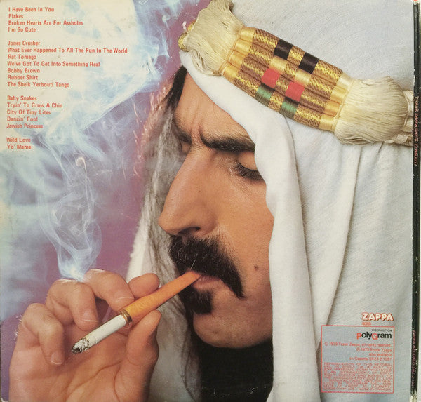 Frank Zappa : Sheik Yerbouti (2xLP, Album, Gat)