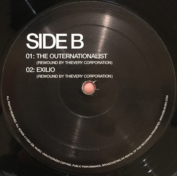 Thievery Corporation : Babylon Rewound (2xLP, Album)