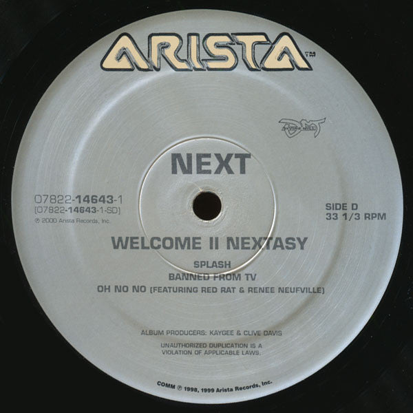 Next (2) : Welcome II Nextasy (2xLP, Album)