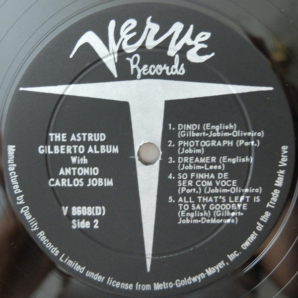 Astrud Gilberto : The Astrud Gilberto Album (LP, Album, Mono)