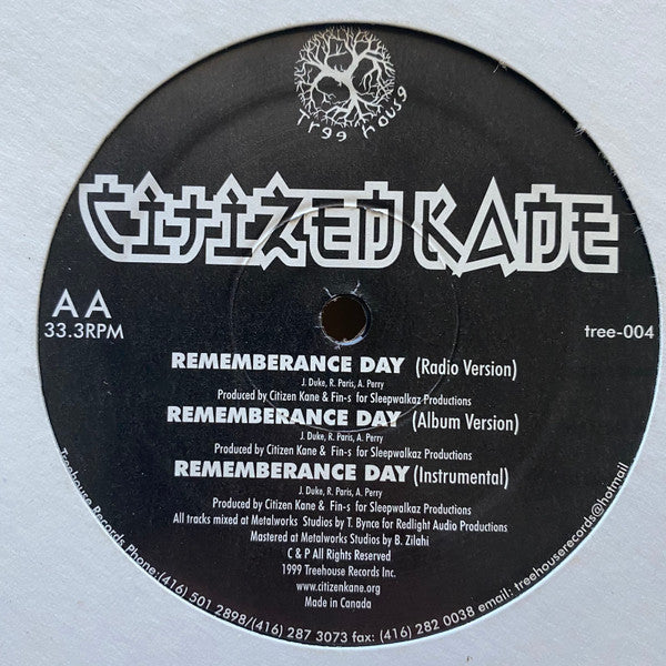 Citizen Kane (2) : Monopoly Money (12")