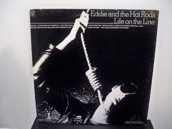Eddie And The Hot Rods : Life On The Line (LP, Album, Gat)