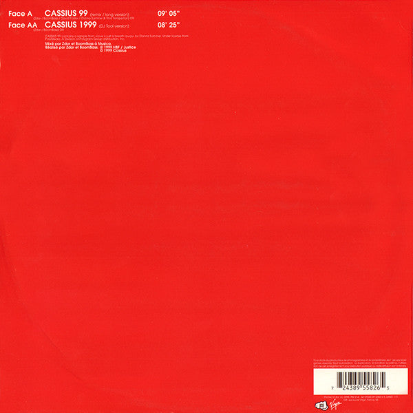 Cassius : Cassius 1999 (12")