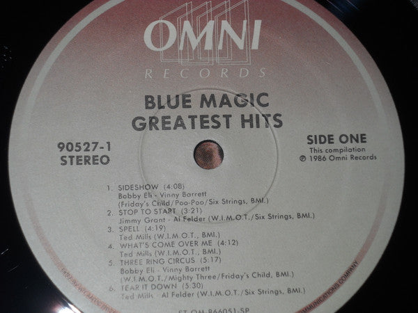 Blue Magic : Greatest Hits (LP, Comp)