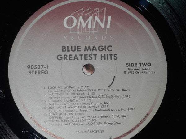 Blue Magic : Greatest Hits (LP, Comp)