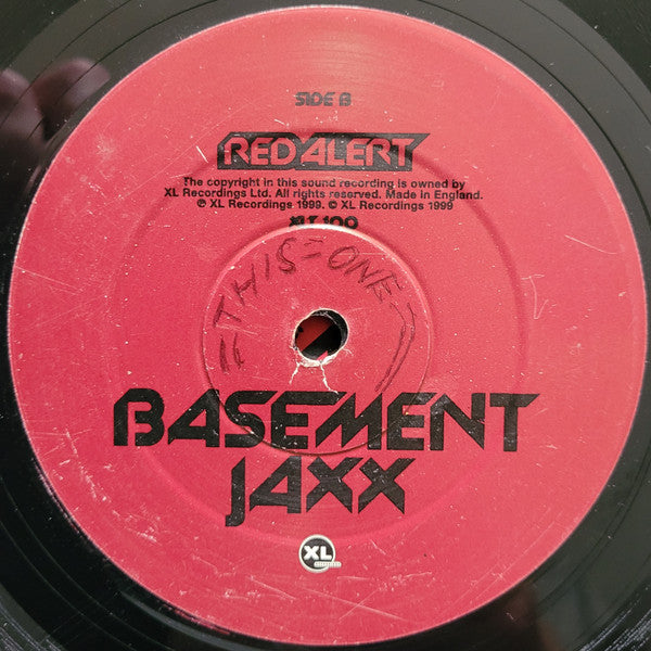 Basement Jaxx : Red Alert (12", Single)