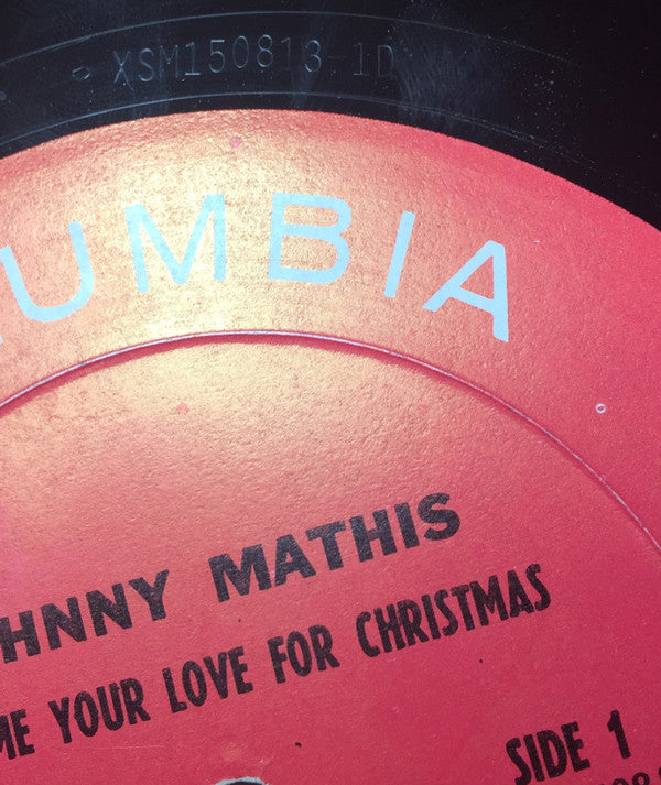 Johnny Mathis : Give Me Your Love For Christmas (LP, Album)