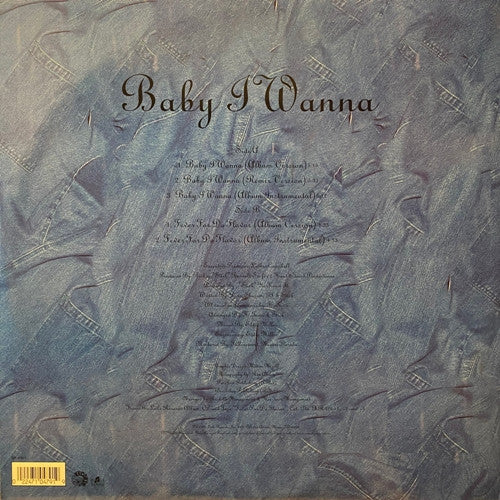 H-Town : Baby I Wanna (12")