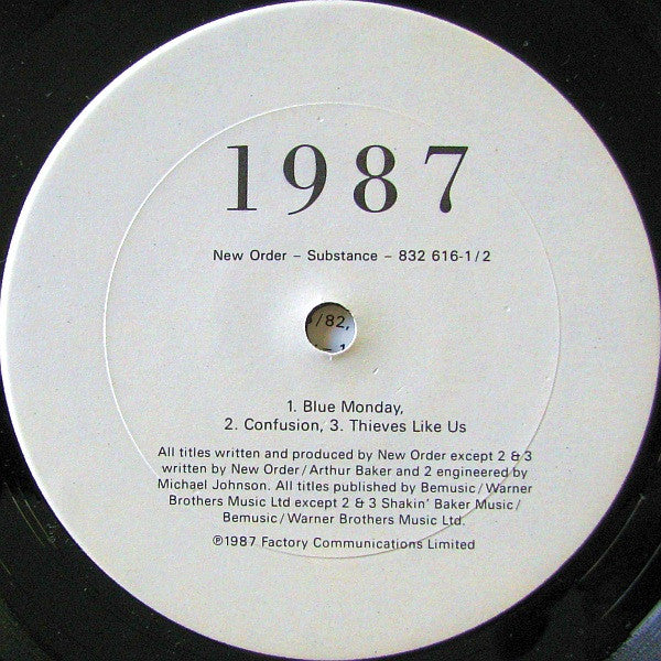 New Order : Substance (2xLP, Comp)