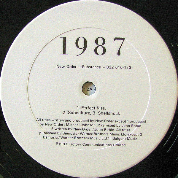 New Order : Substance (2xLP, Comp)