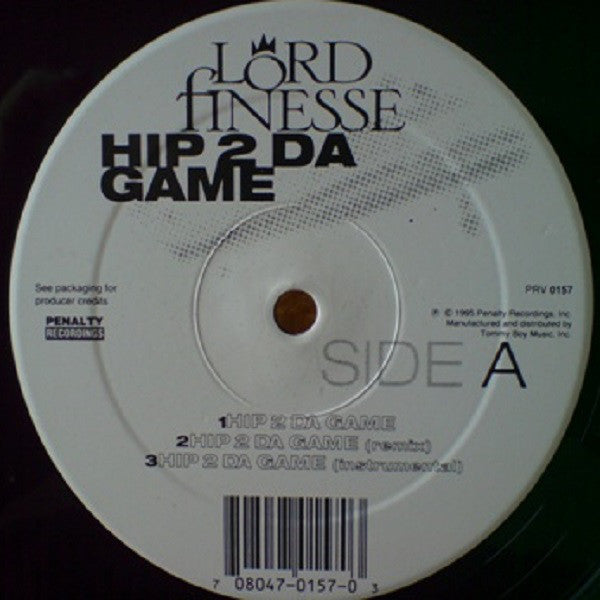 Lord Finesse : Hip 2 Da Game / No Gimmicks  (12")