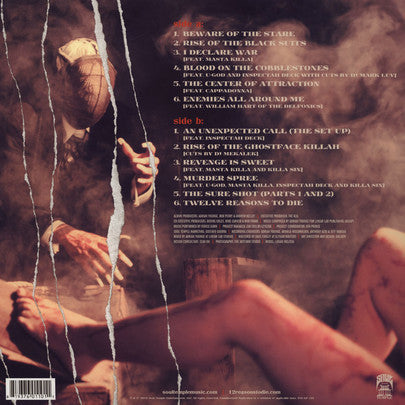 Ghostface Killah And Adrian Younge : Twelve Reasons To Die  (LP, Album)