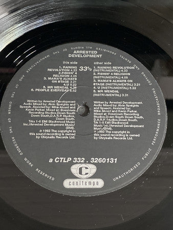 Arrested Development : Unplugged (2xLP, Album)