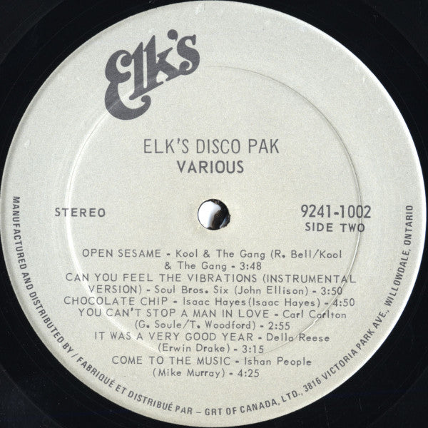 Various : Disco Pak (LP, Comp)