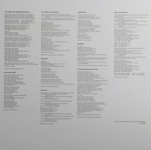 The Human League : Dare! (LP, Album)