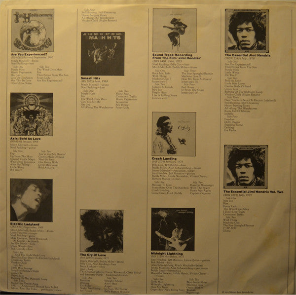 The Jimi Hendrix Experience : Smash Hits (LP, Comp, RE)