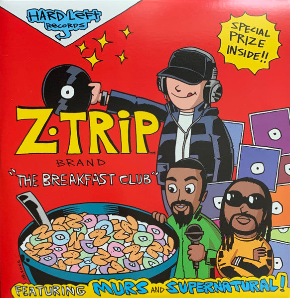 DJ Z-Trip : The Breakfast Club / About Face (10", Single, Promo, Whi)