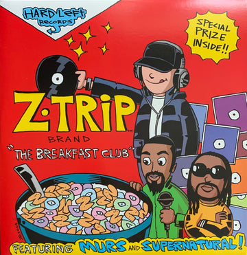 DJ Z-Trip : The Breakfast Club / About Face (10", Single, Promo, Whi)