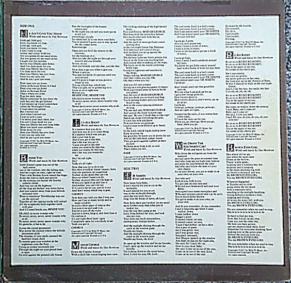 Van Morrison : T.B. Sheets (LP, Album, Gat)