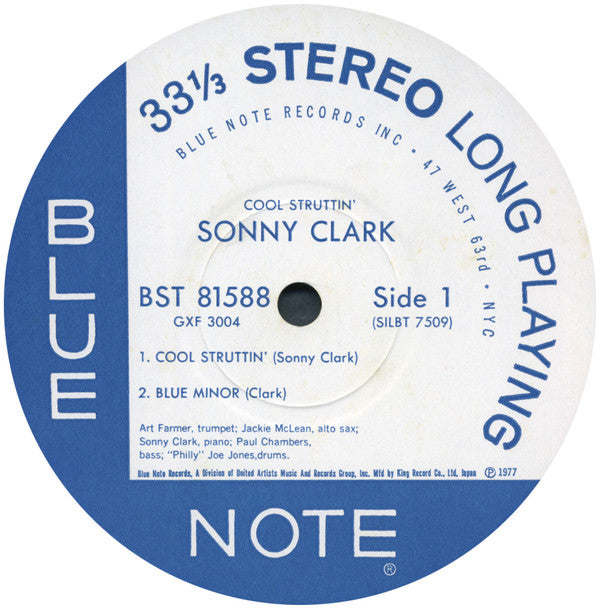 Sonny Clark : Cool Struttin' (LP, Album, RE)
