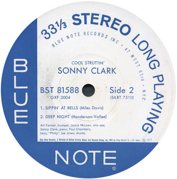 Sonny Clark : Cool Struttin' (LP, Album, RE)
