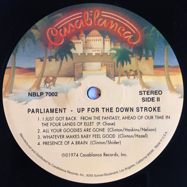 Parliament : Up For The Down Stroke (LP, Album, RE)
