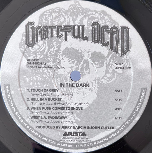 Grateful Dead* : In The Dark (LP, Album, No )