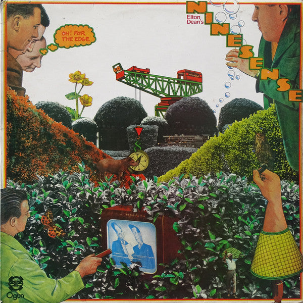 Elton Dean's Ninesense : Oh! For The Edge (LP, Album)