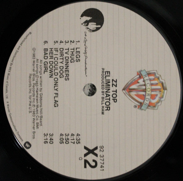 ZZ Top : Eliminator (LP, Album)