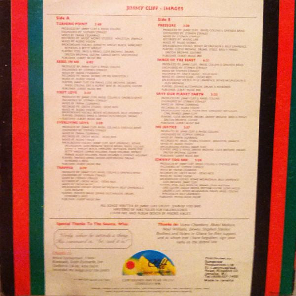 Jimmy Cliff : Images (LP, Album)