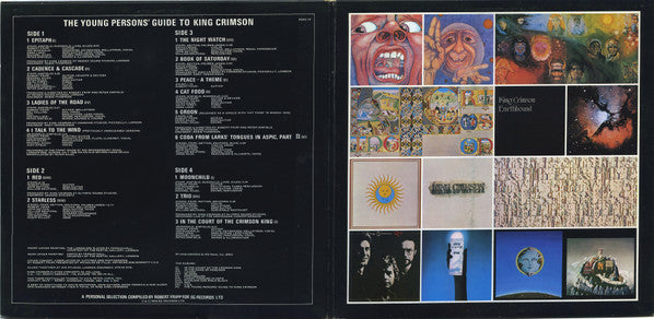 King Crimson : The Young Persons' Guide To King Crimson (2xLP, Comp, RE)