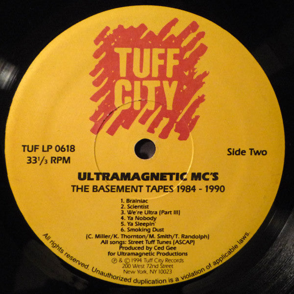 Ultramagnetic MC's : The Basement Tapes 1984-1990 (LP, Comp)