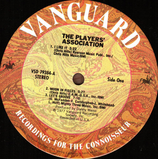 The Players Association : The Players' Association (LP, Album)