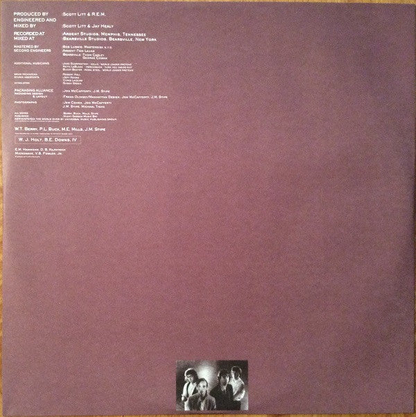R.E.M. : Green (LP, Album, RE, RM, 25t)