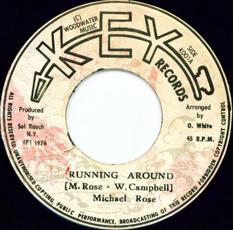 Michael Rose : Running Around (7")