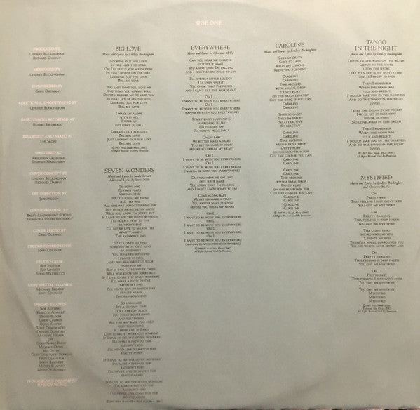 Fleetwood Mac : Tango In The Night (LP, Album, Club)