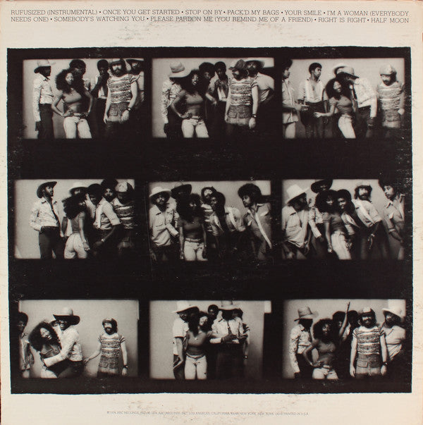 Rufus & Chaka Khan : Rufusized (LP, Album, Gat)