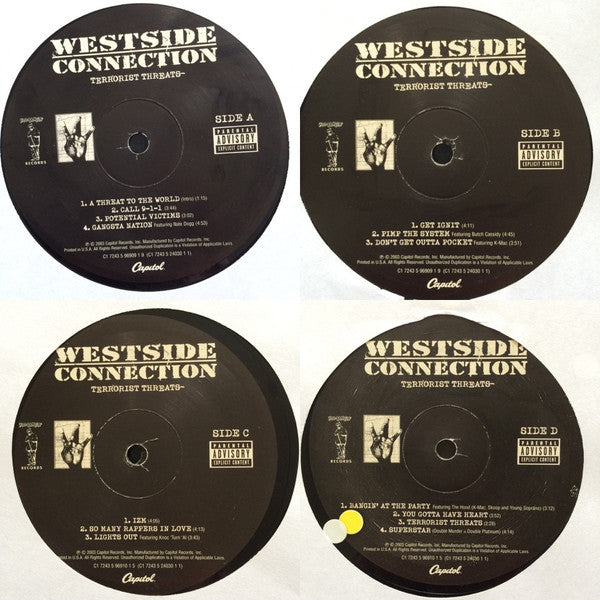 Westside Connection : Terrorist Threats (2xLP, Album)