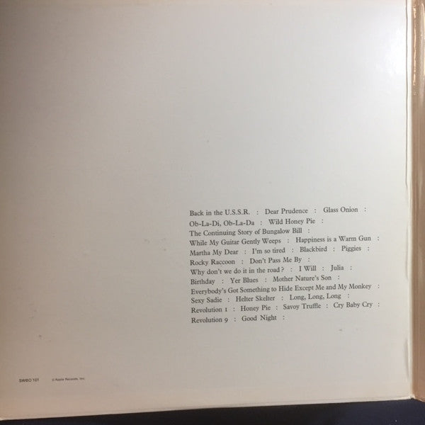 The Beatles : The Beatles (2xLP, Album, RE)