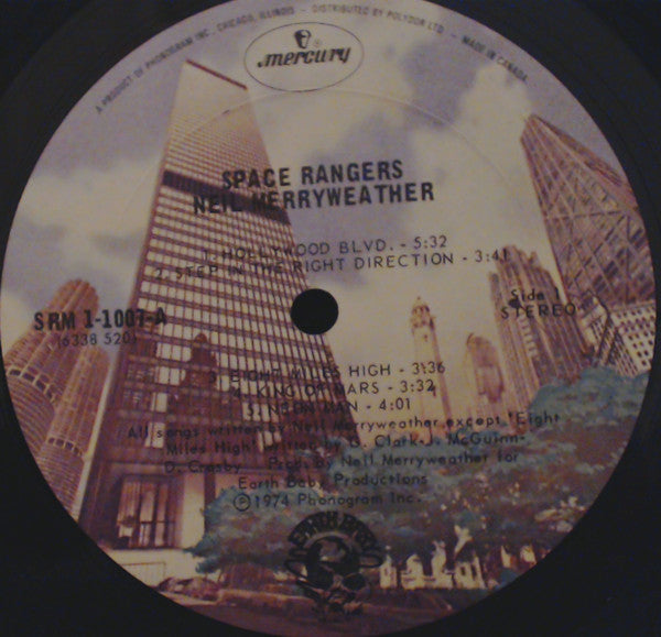 Neil Merryweather : Space Rangers (LP, Album)