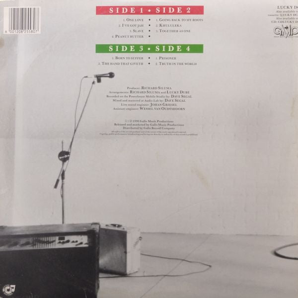 Buy Lucky Dube: Captured Live (2xLP) Vinyl Record Online for a Great ...