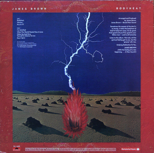 James Brown : Bodyheat (LP, Album)