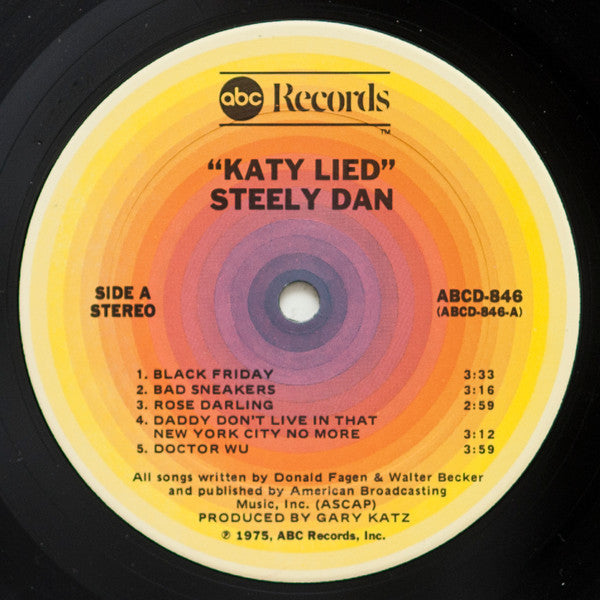 Steely Dan : Katy Lied (LP, Album, San)